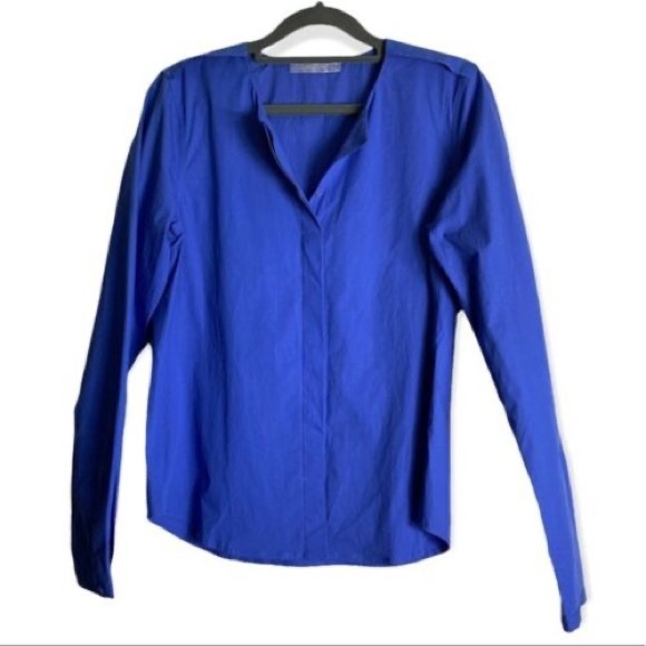 Reed Krakoff Tops - 🟢 Reed Krakoff Blue Button Down Blouse
